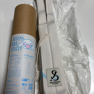 조셉앤스테이시 X 시나모롤 콜라보 니트백