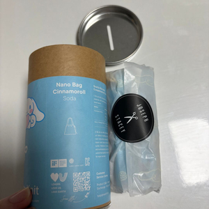 조셉앤스테이시 X 시나모롤 콜라보 니트백