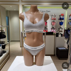 캘빈클라인 언더웨어 리프트 스쿱 브라렛 팬티 속옷세트