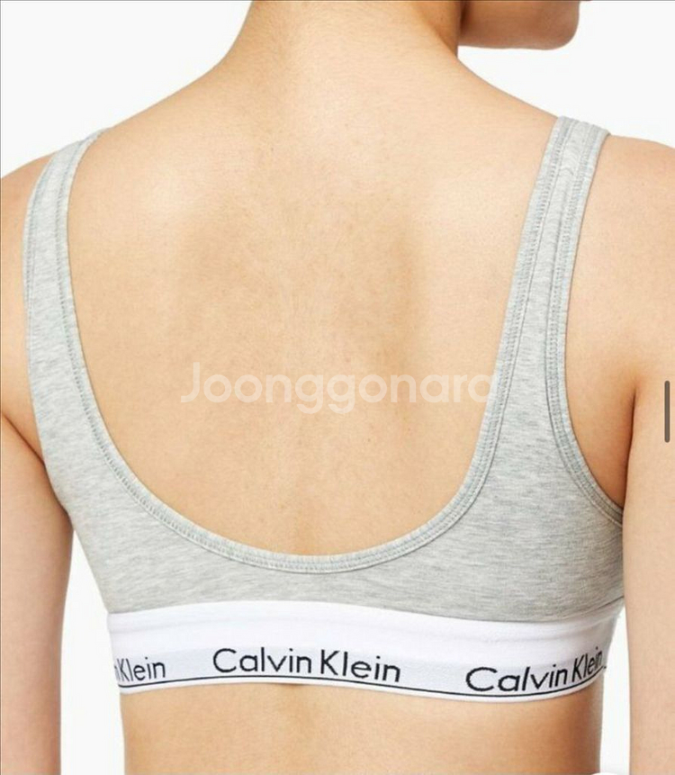 캘빈클라인 언더웨어 리프트 스쿱 브라렛 팬티 속옷세트--14
