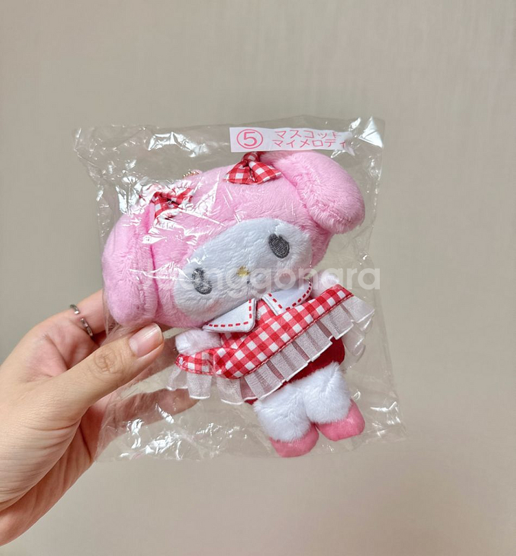 일본) 산리오 쿠지 마이멜로디 마스코트 인형키링--0