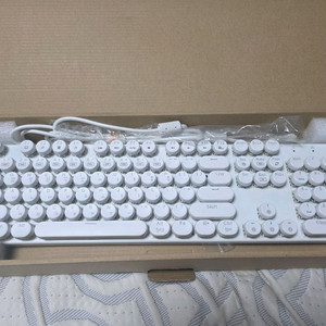 앱코 해커 K840 키보드 갈축 화이트