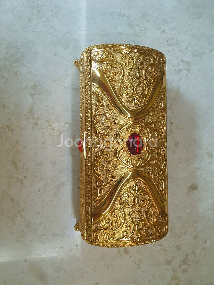 골드 빈티지 보석 장신구 보관함--1