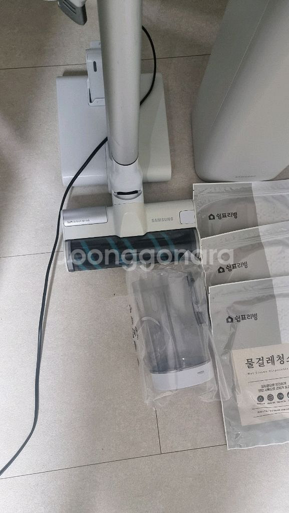 삼성제트 무선 청소기와 청정스테이션--3