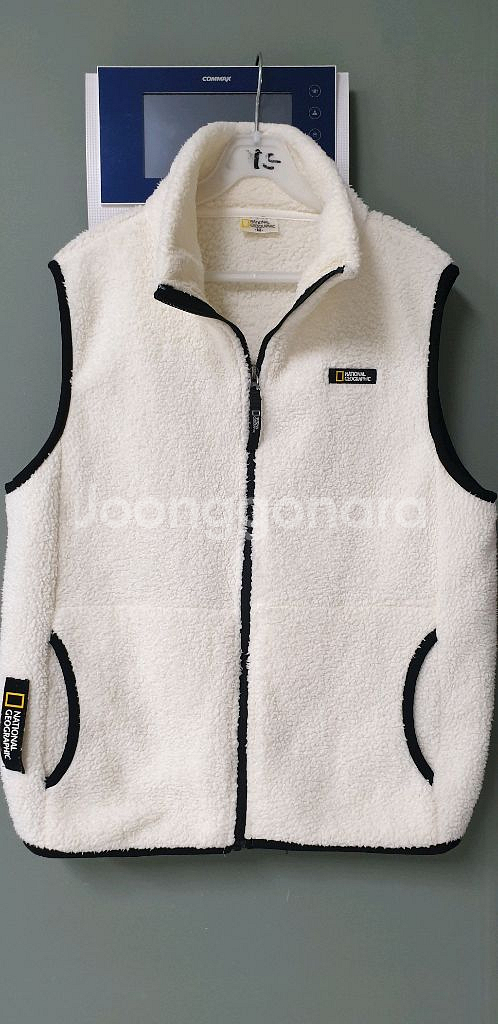 내셔널지오그래픽(해외판) 양털조끼 100호 드라이완료!--0