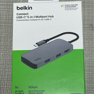 벨킨 C타입 멀티 허브 5in1