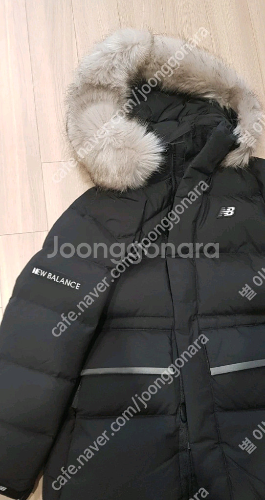 뉴발란스 145사이즈 구스롱패딩 조끼세트 새상품--5