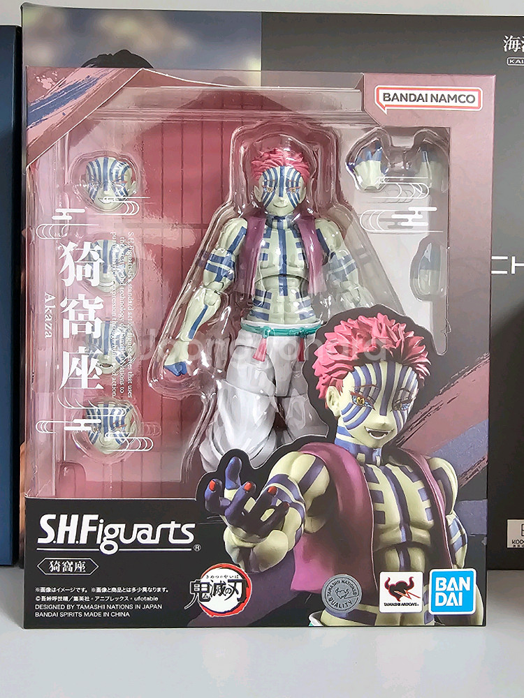 S.H.FIGUARTS shf 귀멸의 칼날 귀칼 아카자--0