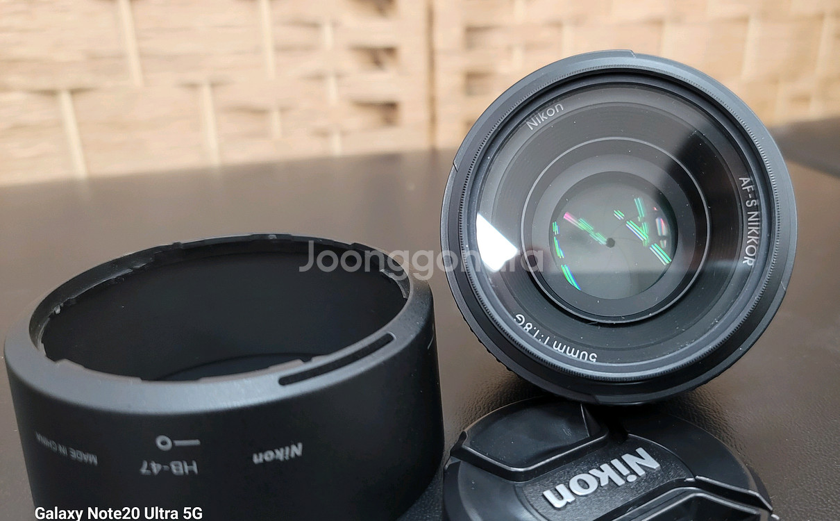 니콘/정품 af-s 50mm f1.8g 신품급--4