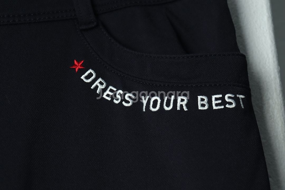 W(M-L) 핑 슬랙스 경량 바지 골프 네이비--4