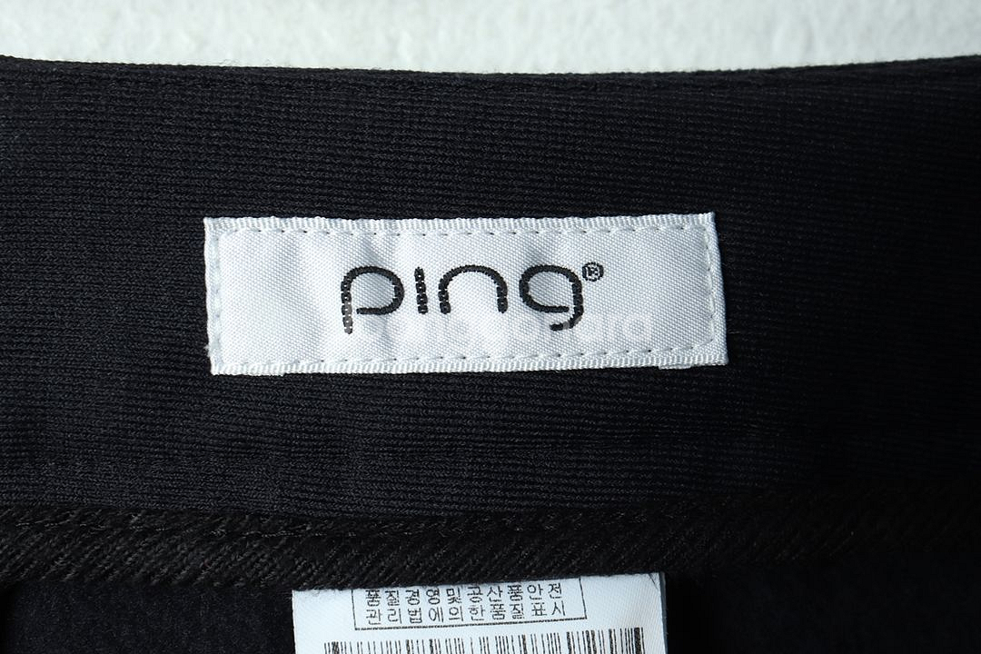 W(2XL) 핑 슬랙스 경량 바지 빅사이즈 골프 기모--5