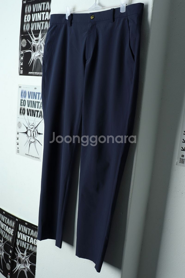 W(XL-2XL) 와이드앵글 슬랙스 경량 바지 골프--0