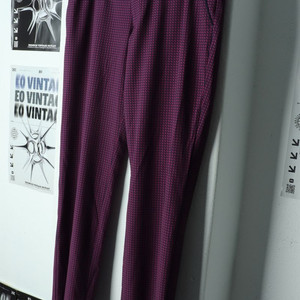 W(L-XL) 먼싱웨어 슬랙스 경량 바지 골프 패턴
