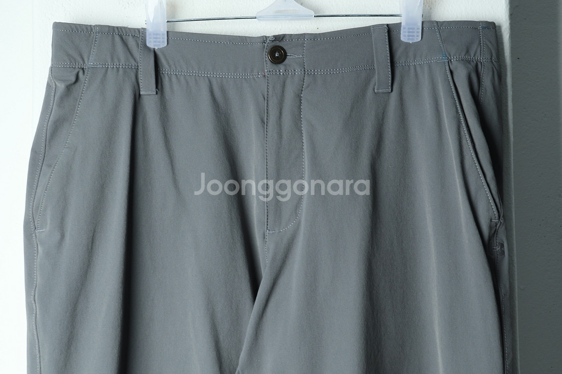 (2XL) 언더아머 슬랙스 경량 바지 빅사이즈 그레이--2