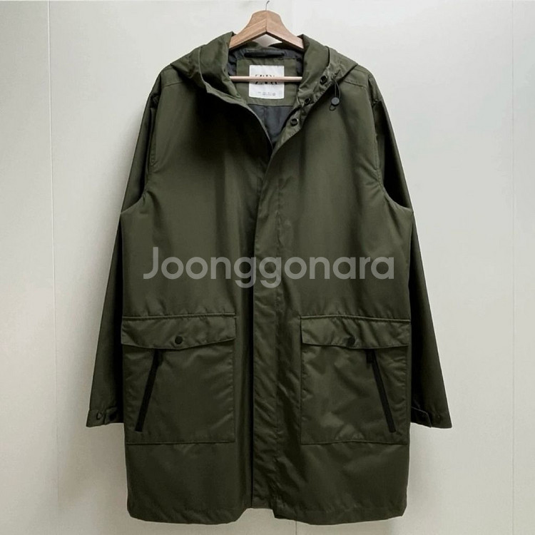 자라 남성 워터프루프 언밸런스 파카--1