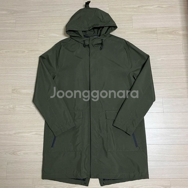 자라 남성 워터프루프 언밸런스 파카--3