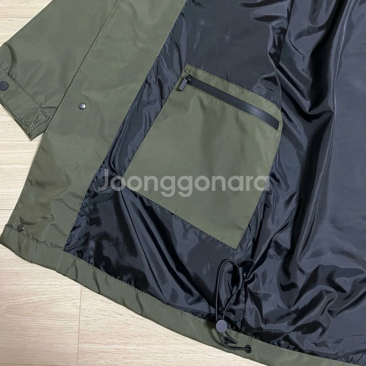 자라 남성 워터프루프 언밸런스 파카--6