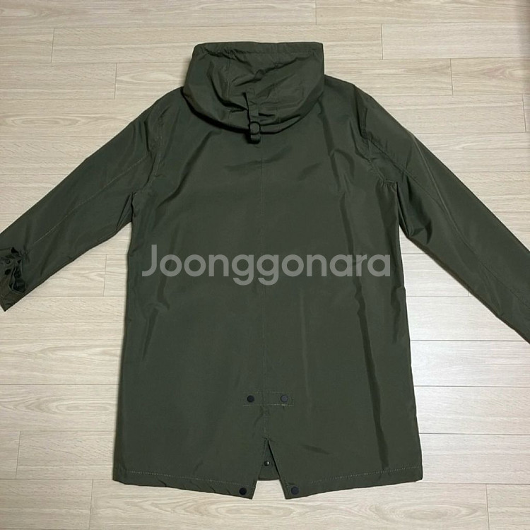 자라 남성 워터프루프 언밸런스 파카--4