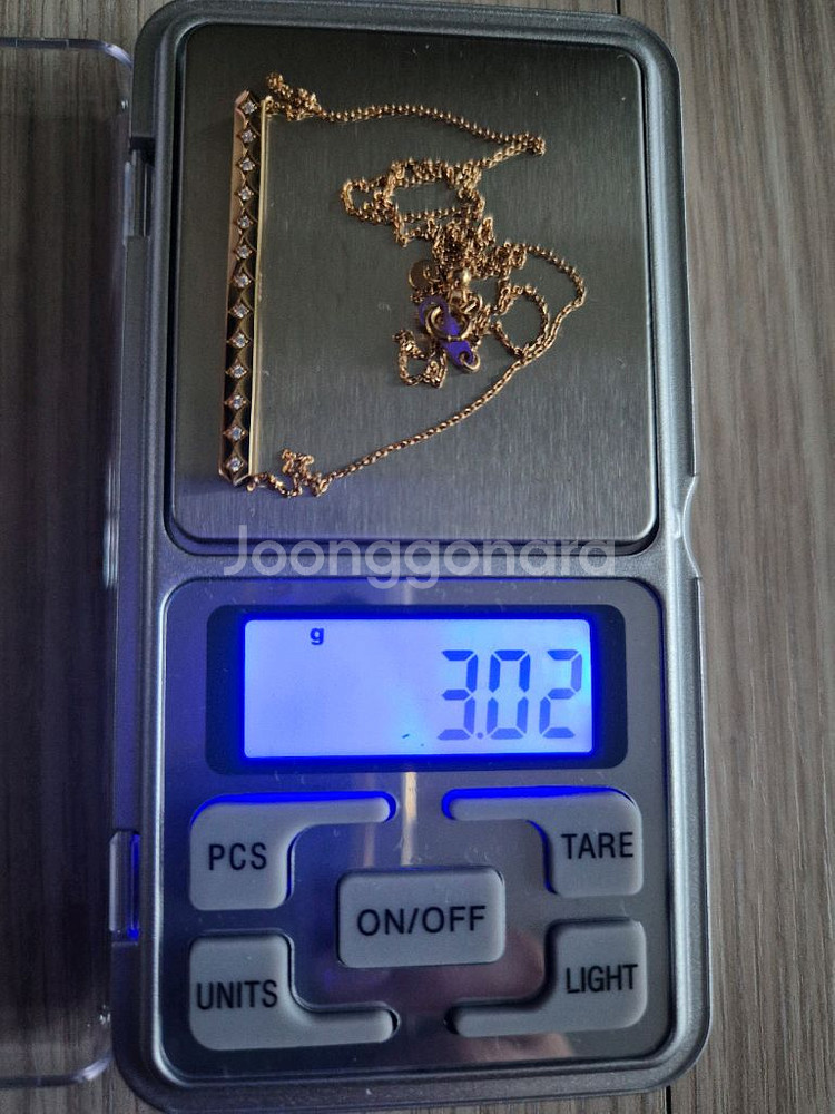 골든듀 아스테리아 옐골 목걸이 (새상품)--0