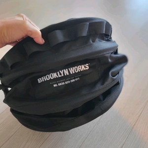 브루클린웍스 팝업백(블랙)