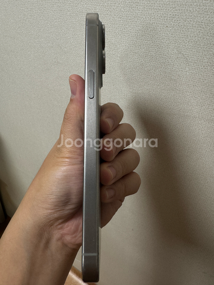 아이폰 15 프로 맥스 내추럴티타늄 256GB(박스ㅇ,--12