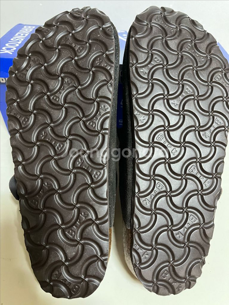 [새상품급] 버켄스탁st 보스턴 블랙 스웨이드 클로그--1