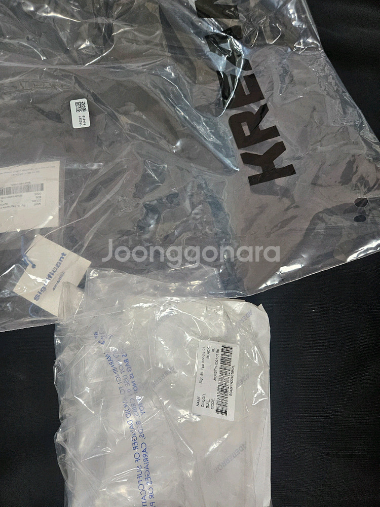 아더에러 후드 XL 1번 입음 택포--4