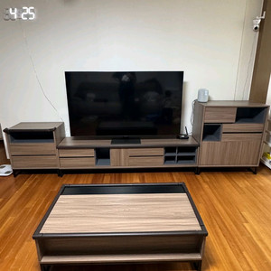 티비선반 및 테이블,서랍장 등 세트판매
