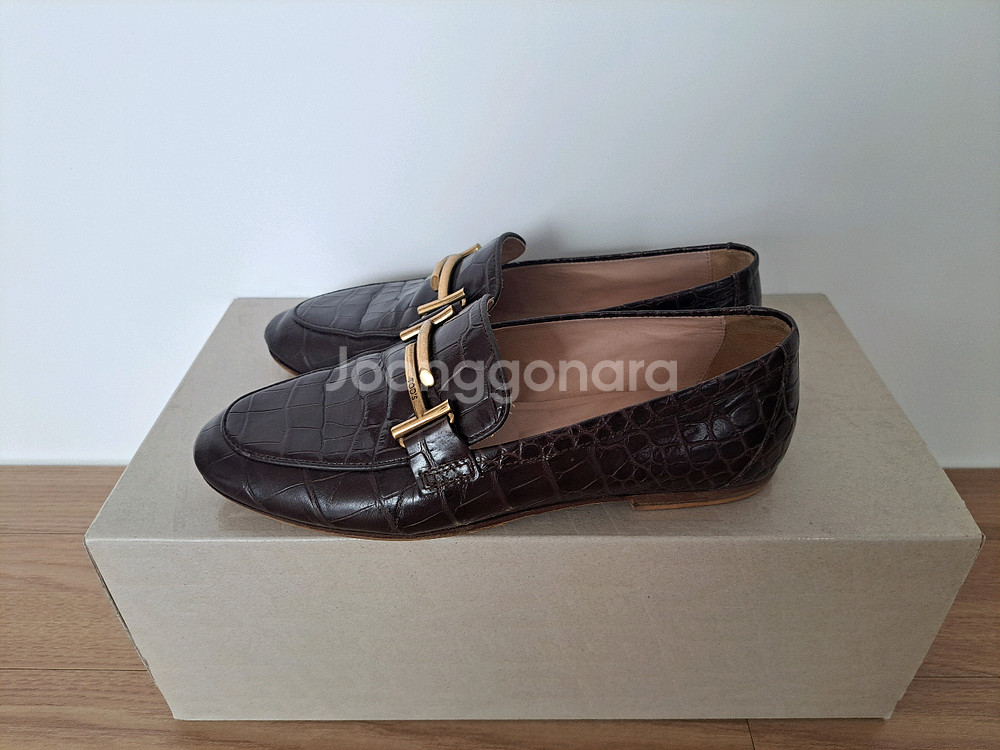 TODS 토즈 브라운 여성 로퍼 225~230--1