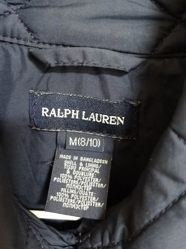 여아동 랄프로렌 누빔자켓 (8-10) 이미지