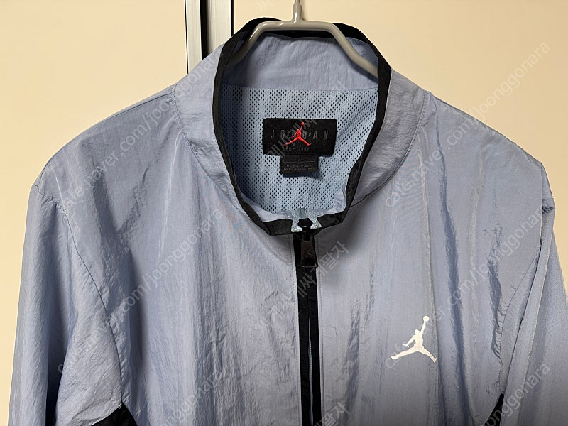 나이키 조던 우븐 바람막이 자켓 그레이 블루 M--1