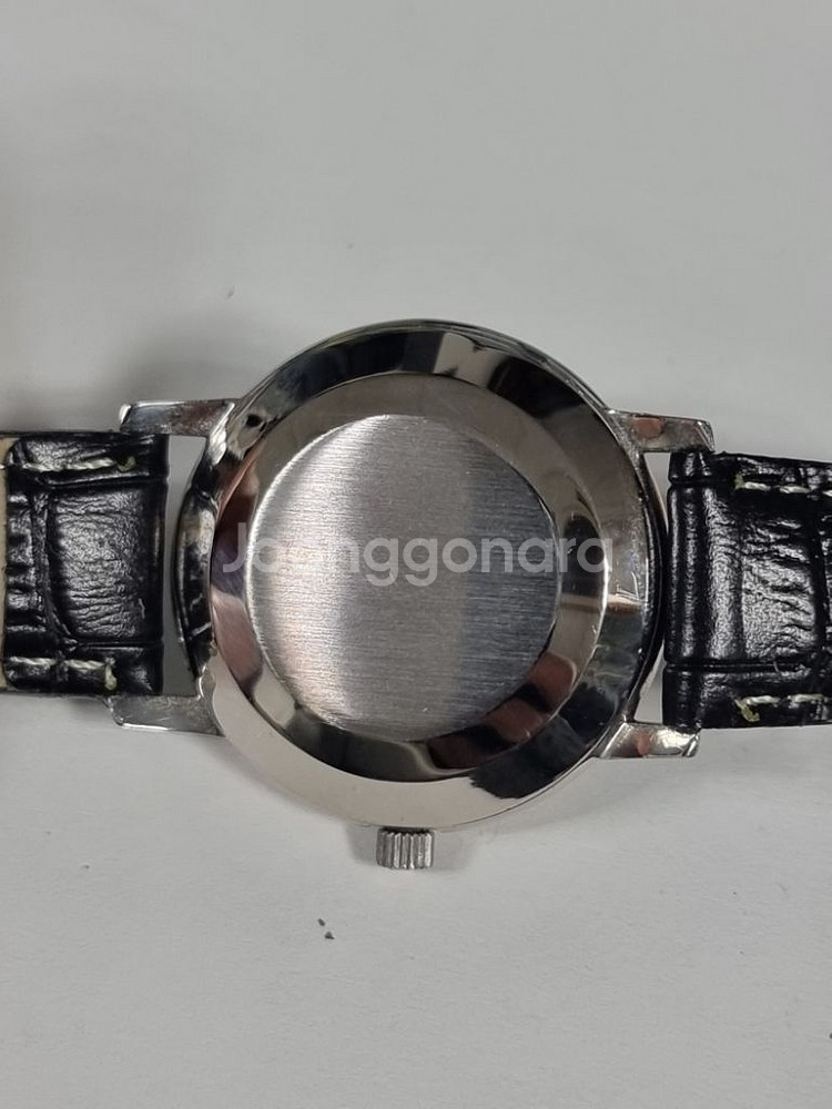 OMEGA 정품 오메가 실버다이얼 원형 자동36mm--3