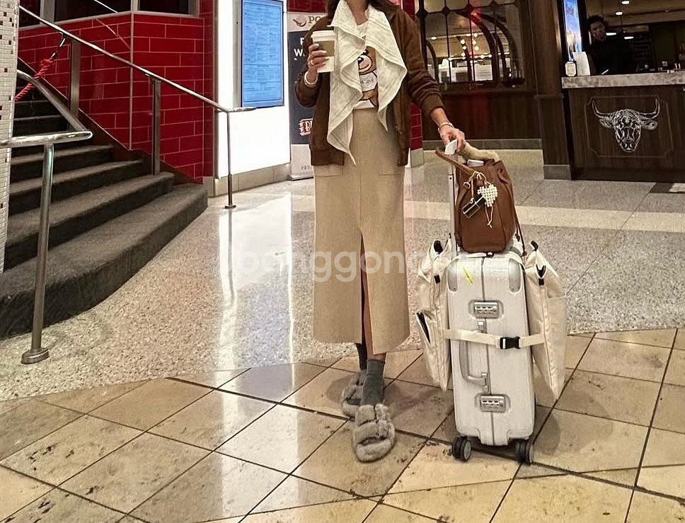 애나킴 스웨이드쟈켓 부티 새상품--7