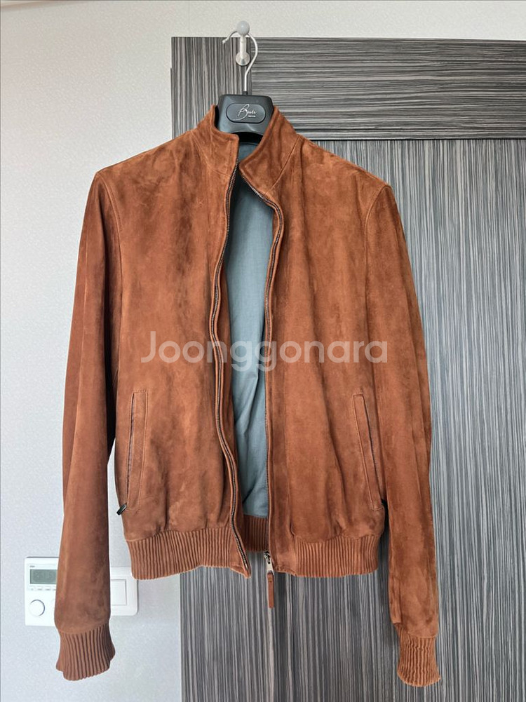 애나킴 스웨이드쟈켓 부티 새상품--1