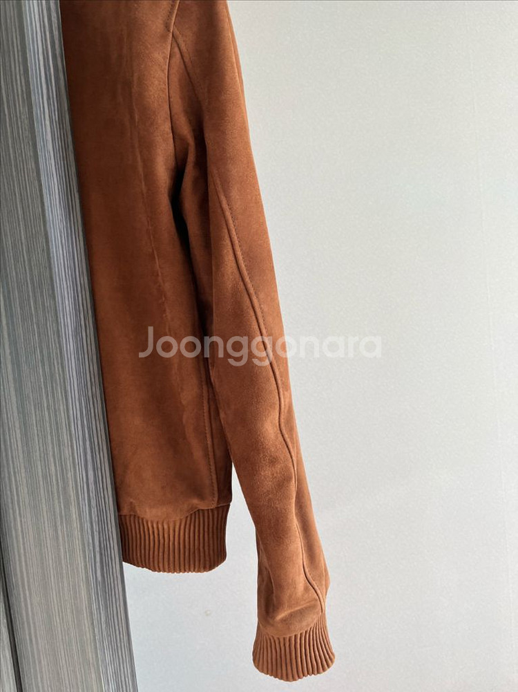 애나킴 스웨이드쟈켓 부티 새상품--3