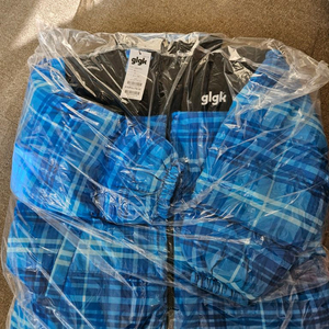 glgk 힛업 다운자켓 블루 150