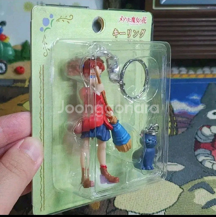 [일본정품] 지브리 메리와마녀의꽃 키링--3