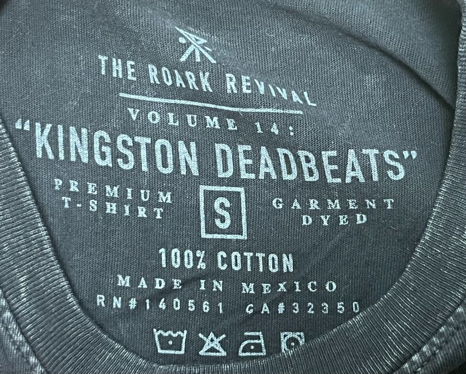 [새제품] [S] 로아크 리바이벌 반팔 티셔츠 블랙--2