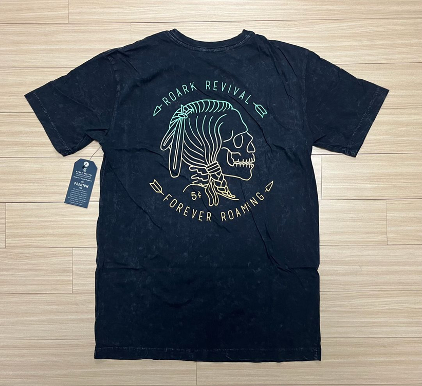 [새제품] [S] 로아크 리바이벌 반팔 티셔츠 블랙--6