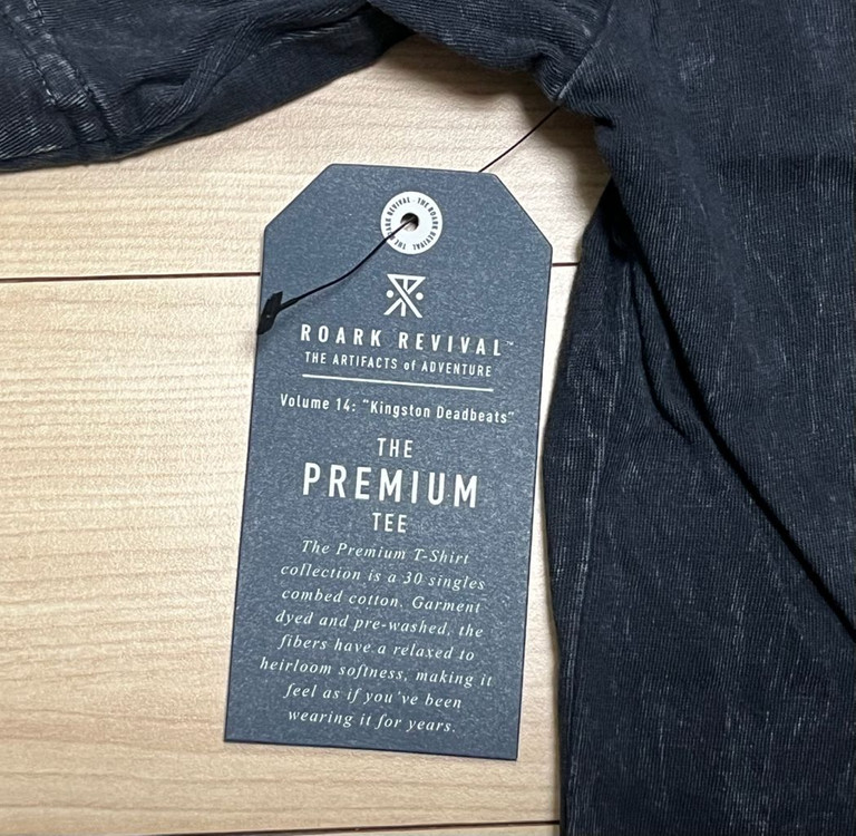 [새제품] [S] 로아크 리바이벌 반팔 티셔츠 블랙--9