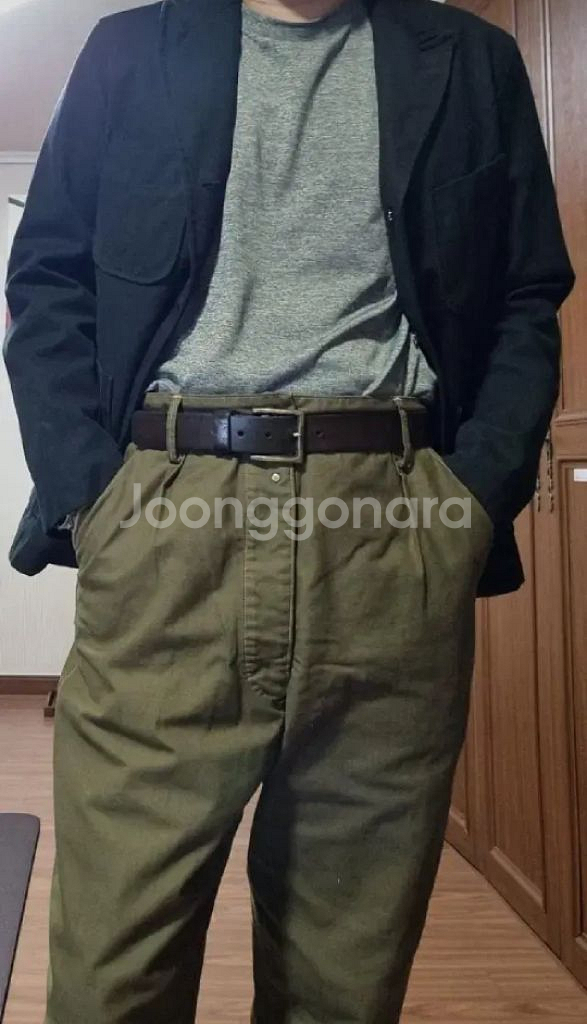 orSLOW 오어슬로우 퍼티그 팬츠 카키 3 (32~3--2