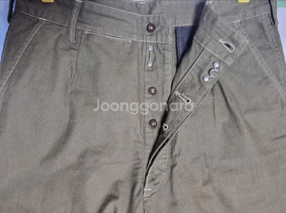 orSLOW 오어슬로우 퍼티그 팬츠 카키 3 (32~3--5