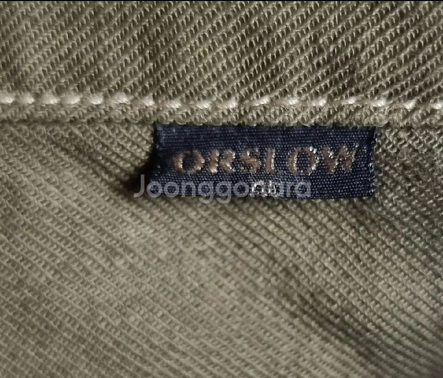 orSLOW 오어슬로우 퍼티그 팬츠 카키 3 (32~3--7