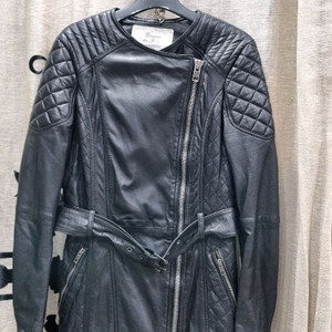 제시뉴욕 양가죽 퀼팅자켓55