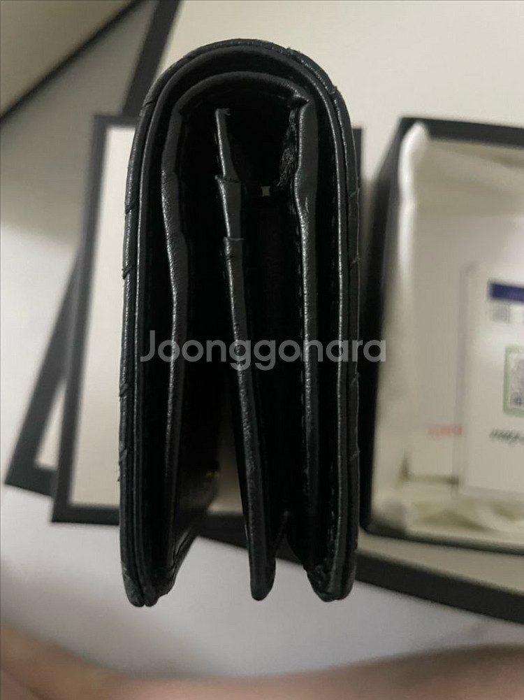 [판매] 구찌 GG 마몽 마틀라쎄 카드지갑--4