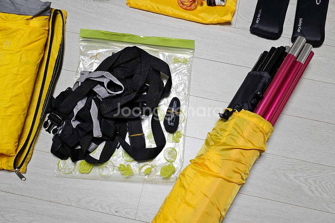 QM5 차박 꼬리텐트 , 타프, 매트 세트--8