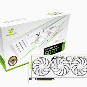 만리 5070ti 가야르도 화이트 그래픽카드 신동품