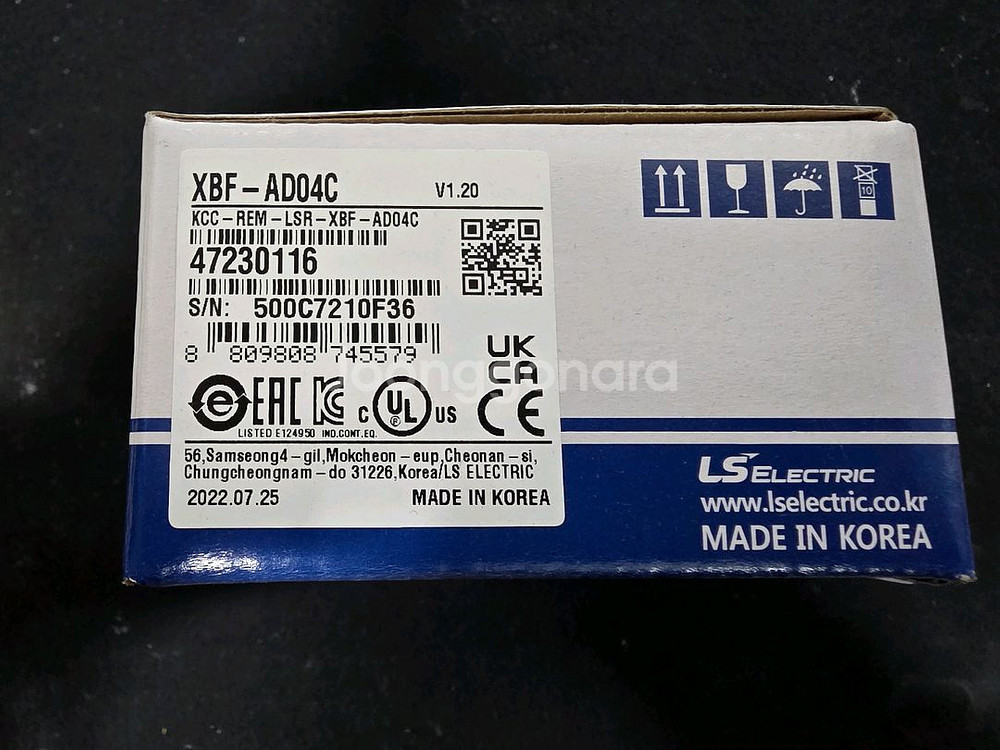 LS PLC 증설모듈 XBF-AD04C--0