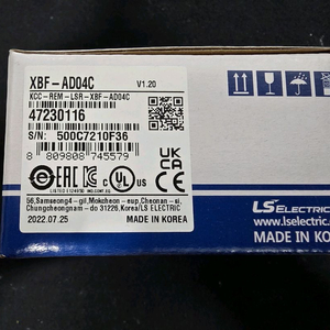 LS PLC 증설모듈 XBF-AD04C