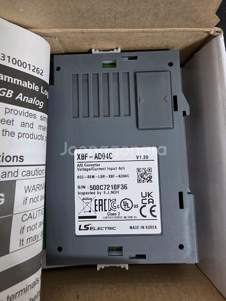 LS PLC 증설모듈 XBF-AD04C--1